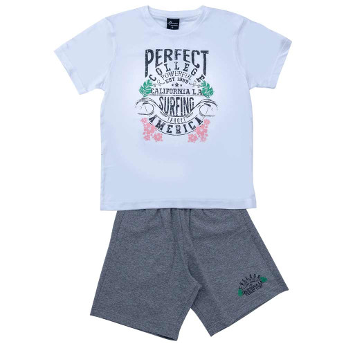 Target Παιδικό σετ Boy's T-Shirt & Shorts Single Jersey Set "America"